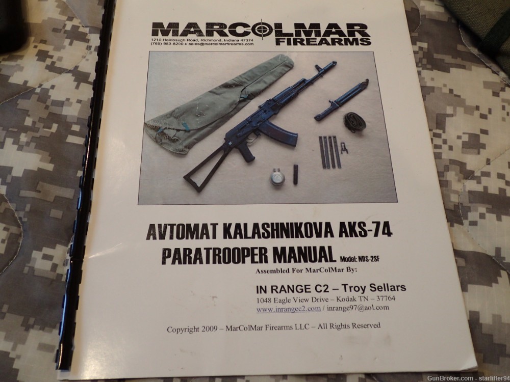 MARCOLMAR AKS-74 Bulgarian AK74 AK-74 PO 3.5x21P AK47-img-32