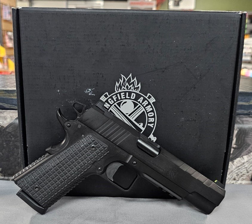 Springfield Armory 1911 Emissary 45 ACP 5" 8RD PX9230L Match NO CC FEE!-img-1