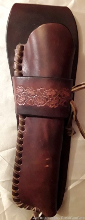 Wilderness Leather Works Handcrafted Leather Western Handgun Belt Holster-img-1