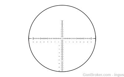 BURRIS XTREME TACTICAL XTR II 5-25X50 SCR MOA FFP RETICLE 1/4 MOA 201052 -img-2