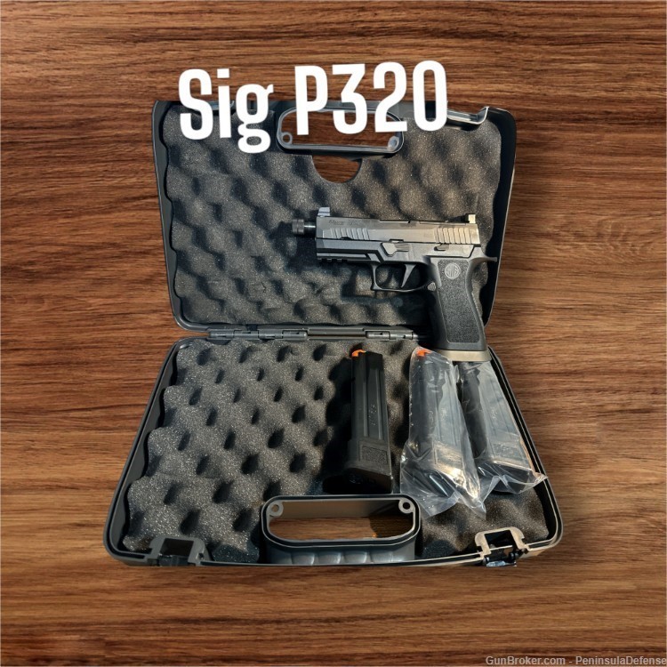 SIG SAUER P320 XCARRY NAVY SEAL FOUNDATION 9MM 4.6'' -img-0