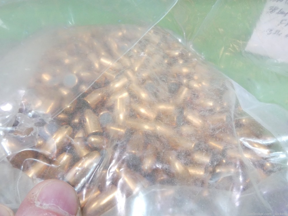#4125 1000 rnds NEW 9mm / 38 Super bullets 147 gr FMJ-img-2
