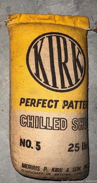 Vintage 25 Pound KIRK Perfect Pattern Chilled Shot No.5-img-1
