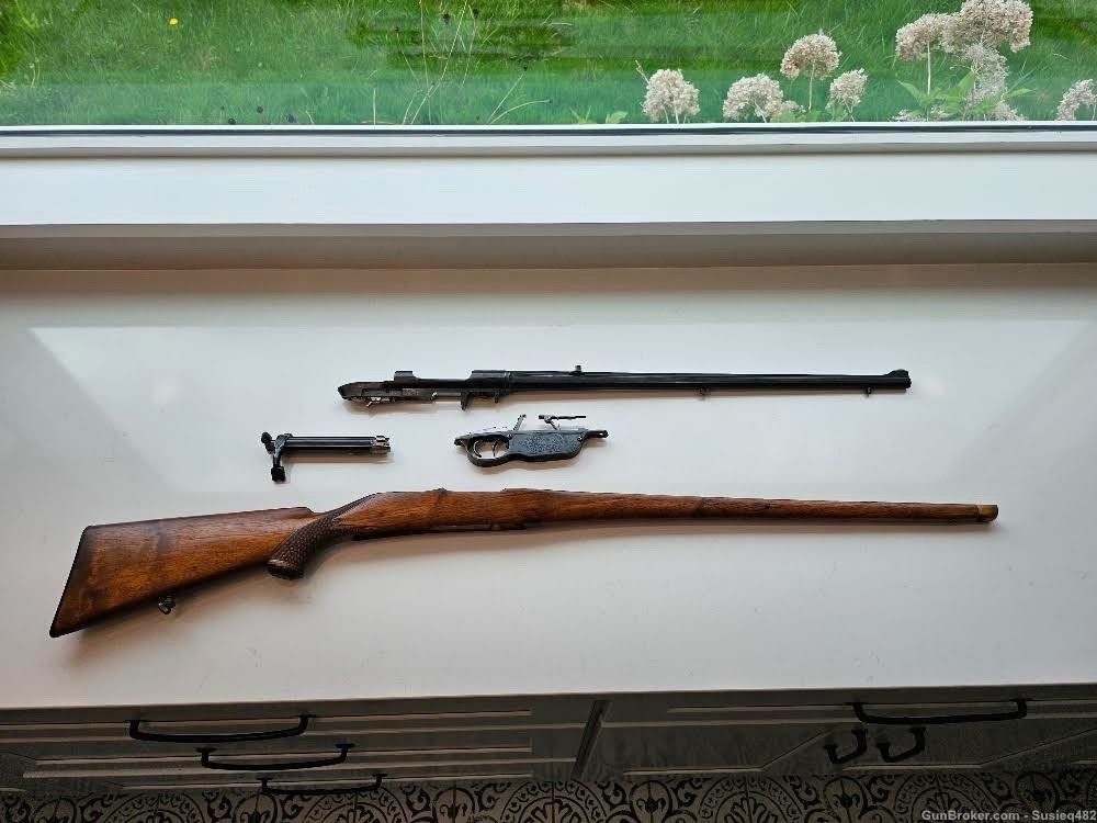 Steyr Gerweer Vintage m95 Custom Hunting Rifle….Excellent ! 6.5 x 53 mmR-img-1