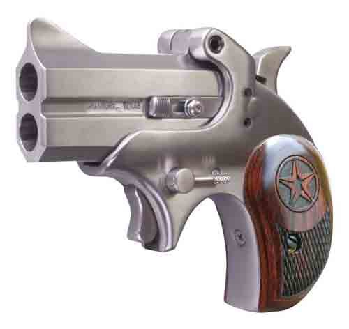 BOND ARMS MINI .45 LONG COLT 2.5" FS Stainless WOOD-img-0