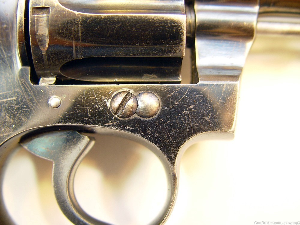 Colt Police Positive Target .22 LR, 6" Bbl. W/Holster, Circa 1913-img-15