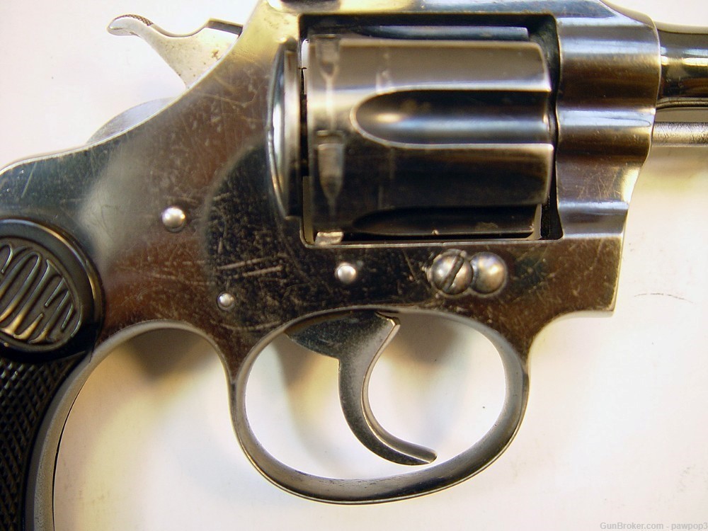 Colt Police Positive Target .22 LR, 6" Bbl. W/Holster, Circa 1913-img-14