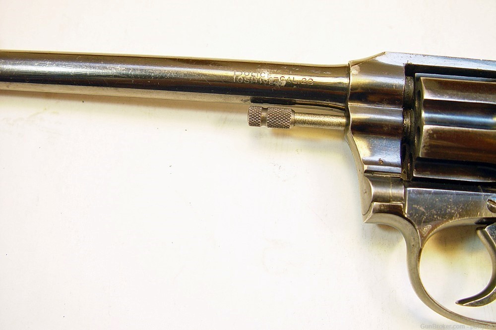 Colt Police Positive Target .22 LR, 6" Bbl. W/Holster, Circa 1913-img-3