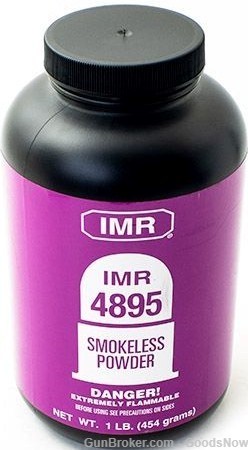 IMR 4895 Smokeless Powder 1 lbs IMR4895 4895 IMR IMR4895-img-0