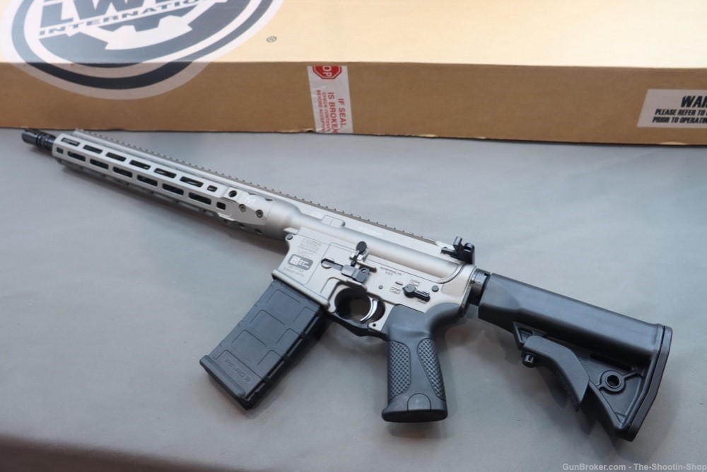 LWRC IC DI AR15 Rifle Limited Edition 1 of 100 5.56MM Gunmetal Grey MLOK AR-img-15