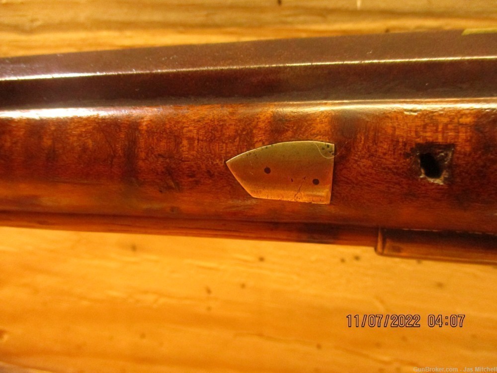 George Long, New Bedford, PA., 41 Caliber Percussion Full Stock!-img-20