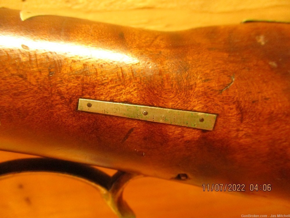 George Long, New Bedford, PA., 41 Caliber Percussion Full Stock!-img-12