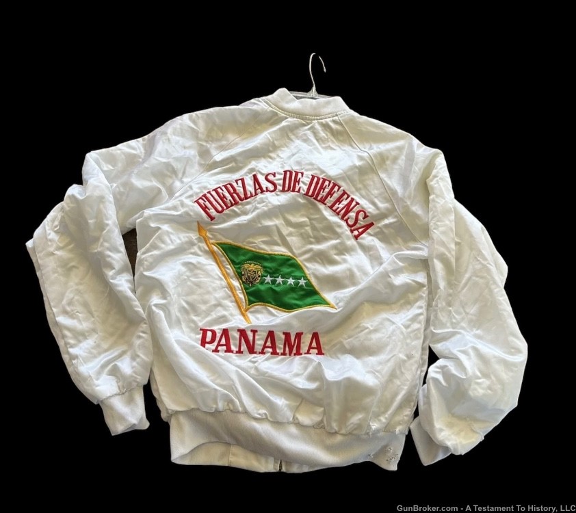MANUEL NORIEGAS- OPERATION JUST CAUSE 1989- PERSONAL JACKET- CAPTURED -img-0