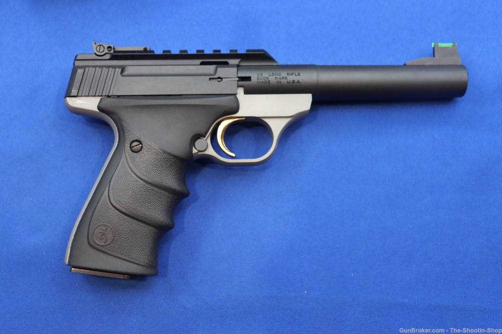 Browning BUCK MARK PLUS URX Pistol 5.5" 22LR 2TONE Grey Black 22 LR NEW-img-5