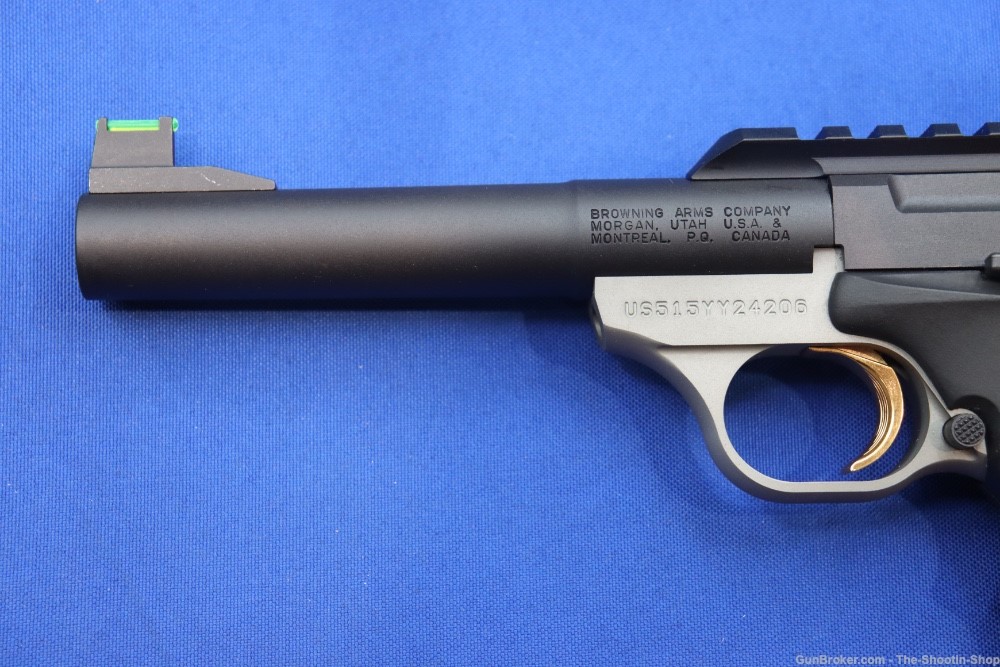 Browning BUCK MARK PLUS URX Pistol 5.5" 22LR 2TONE Grey Black 22 LR NEW-img-2