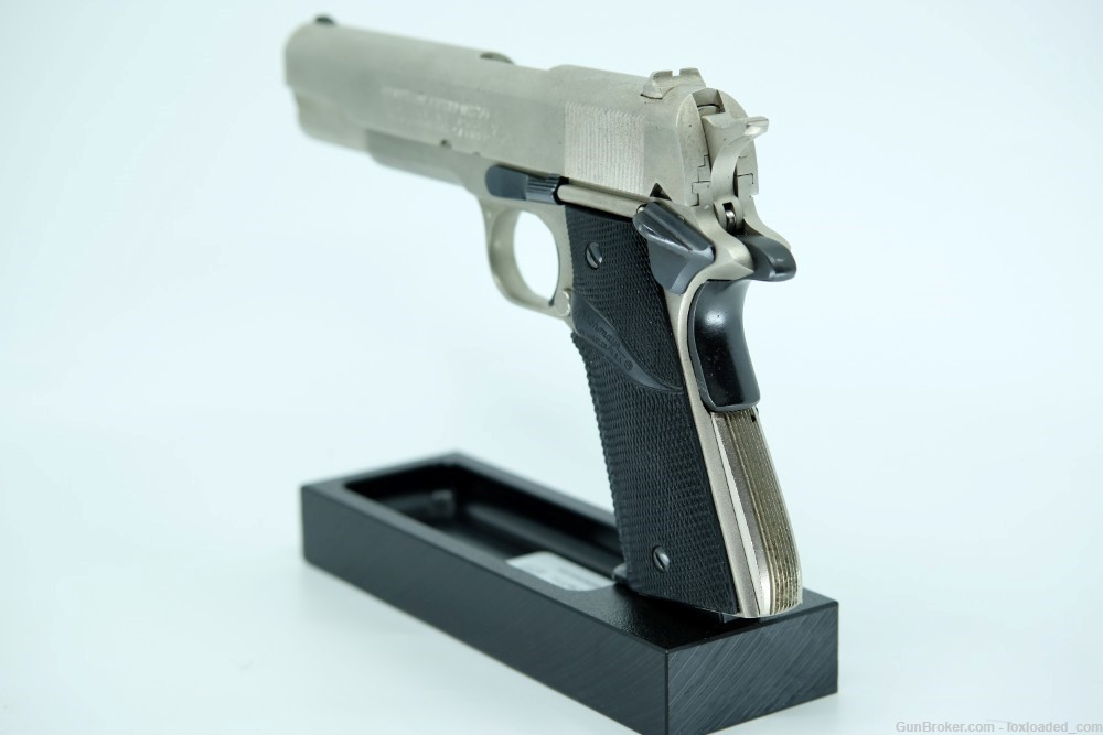 1980 Colt Government Model 1911 SATIN NICKEL .45 ACP-img-2