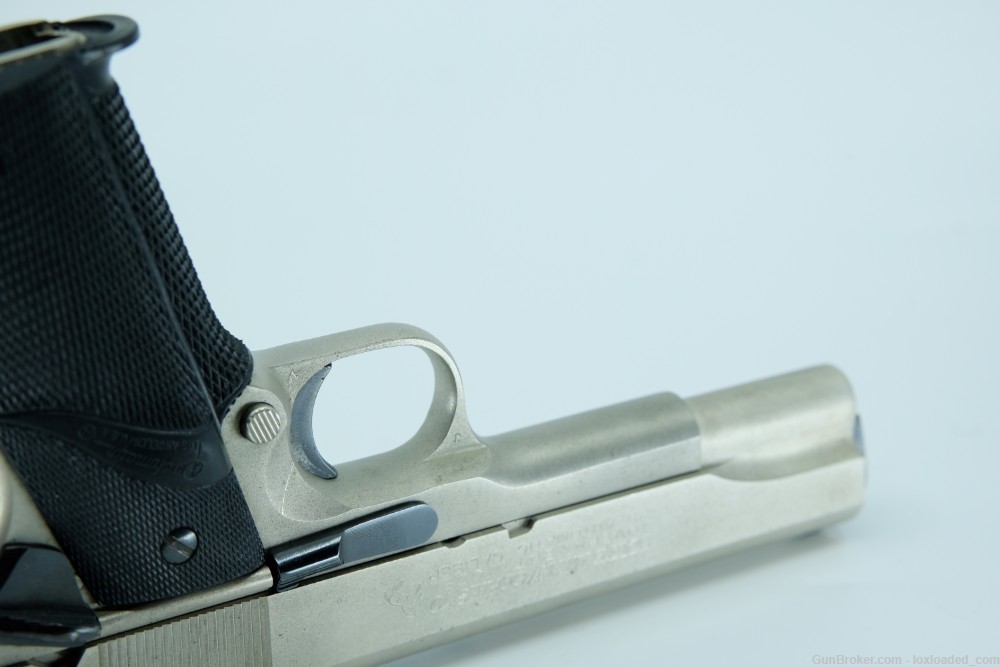 1980 Colt Government Model 1911 SATIN NICKEL .45 ACP-img-12