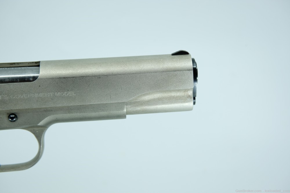 1980 Colt Government Model 1911 SATIN NICKEL .45 ACP-img-7