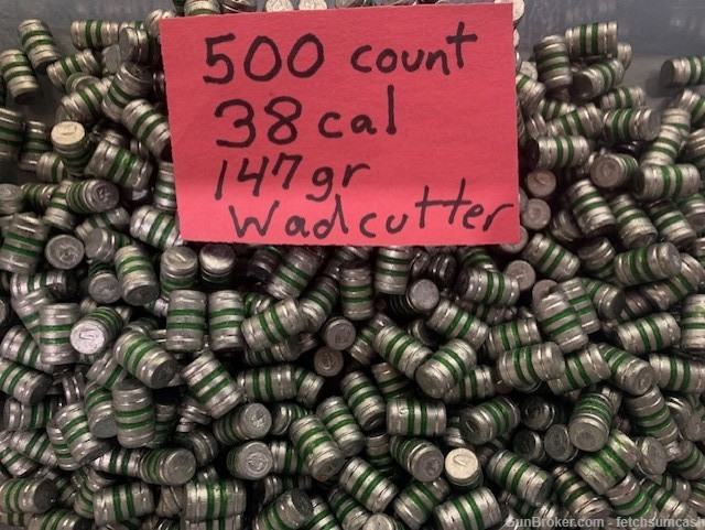 500 Count 38cal. 147gr Wadcutter-img-0