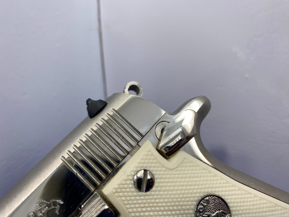 1985 Colt MKIV Series 80 .380 ACP 3.25" *SCARCE & DESIRABLE BRIGHT NICKEL*-img-5