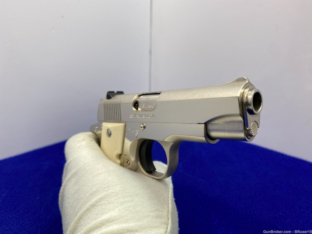 1985 Colt MKIV Series 80 .380 ACP 3.25" *SCARCE & DESIRABLE BRIGHT NICKEL*-img-29