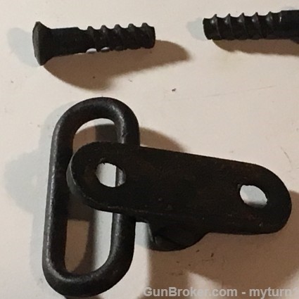  +WW1 #1 BRIT PARTS SLING LOOP AND SCREWS-img-2