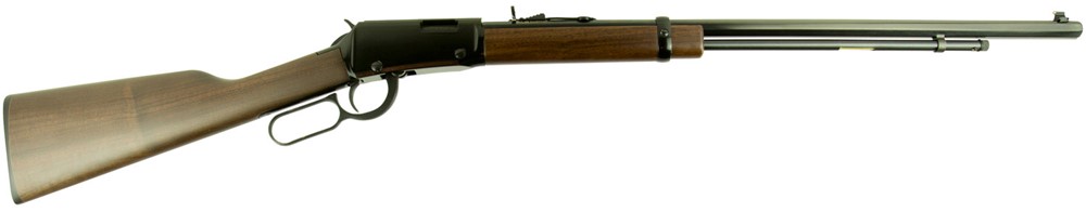 Henry Frontier Model Long Barrel 22 WMR Rifle 24 12+1 Walnut -img-1