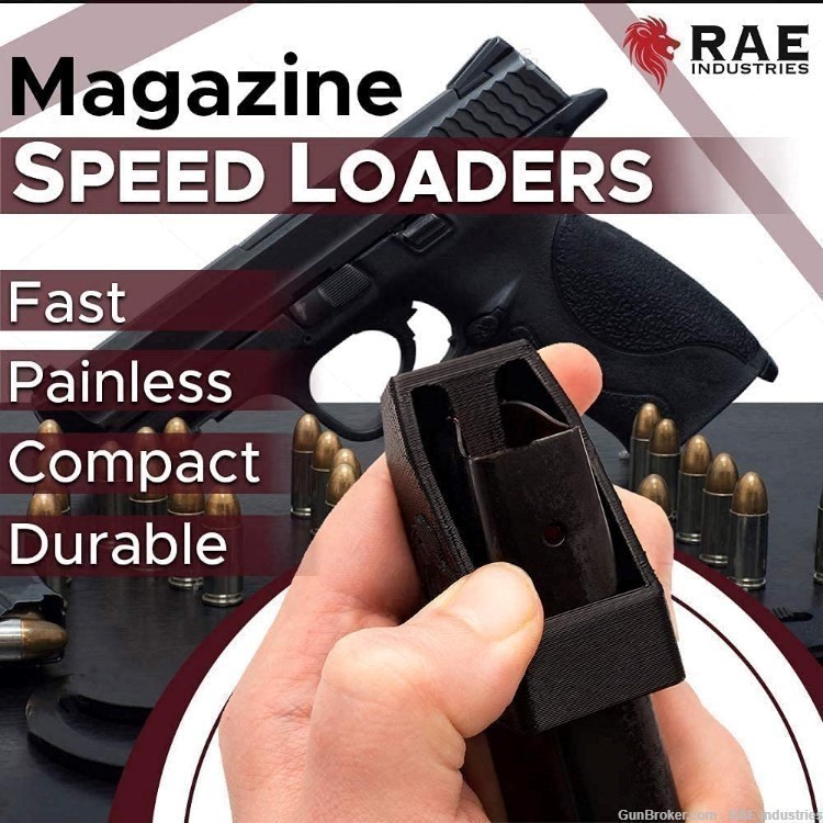 RAEIND SMITH & WESSON M&P SHIELD 9MM MAGAZINE SPEED LOADER-img-7