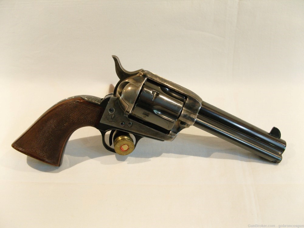 Cimarron / Uberti  "Evil Roy"  Competition S.A.  (.45 Colt)  -  Engraved !-img-0