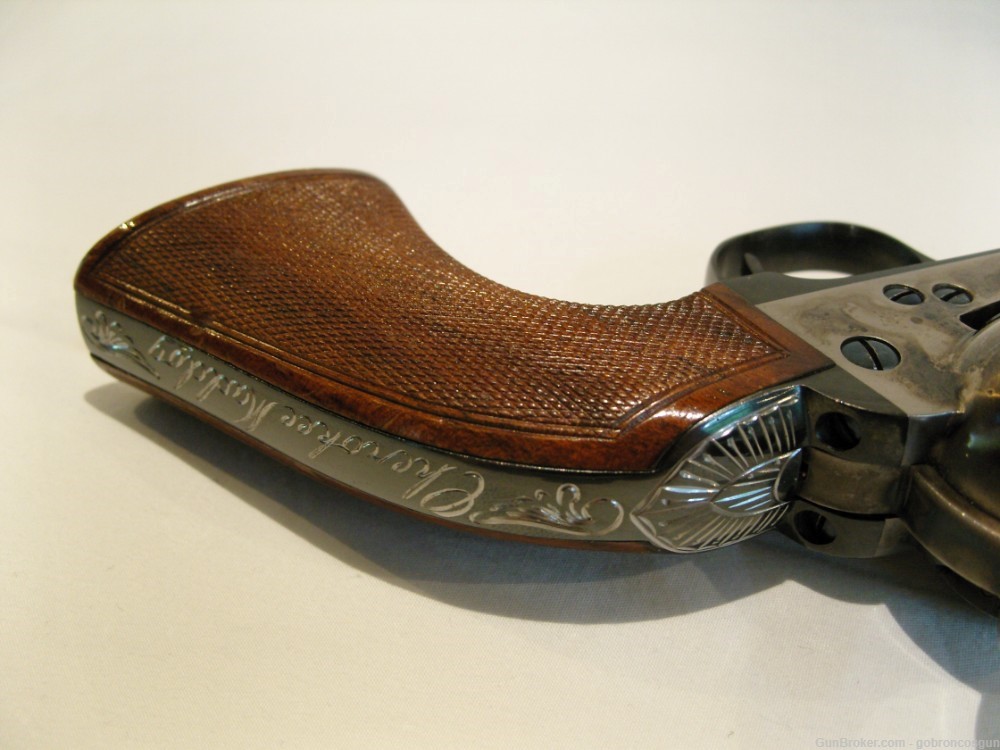 Cimarron / Uberti  "Evil Roy"  Competition S.A.  (.45 Colt)  -  Engraved !-img-16