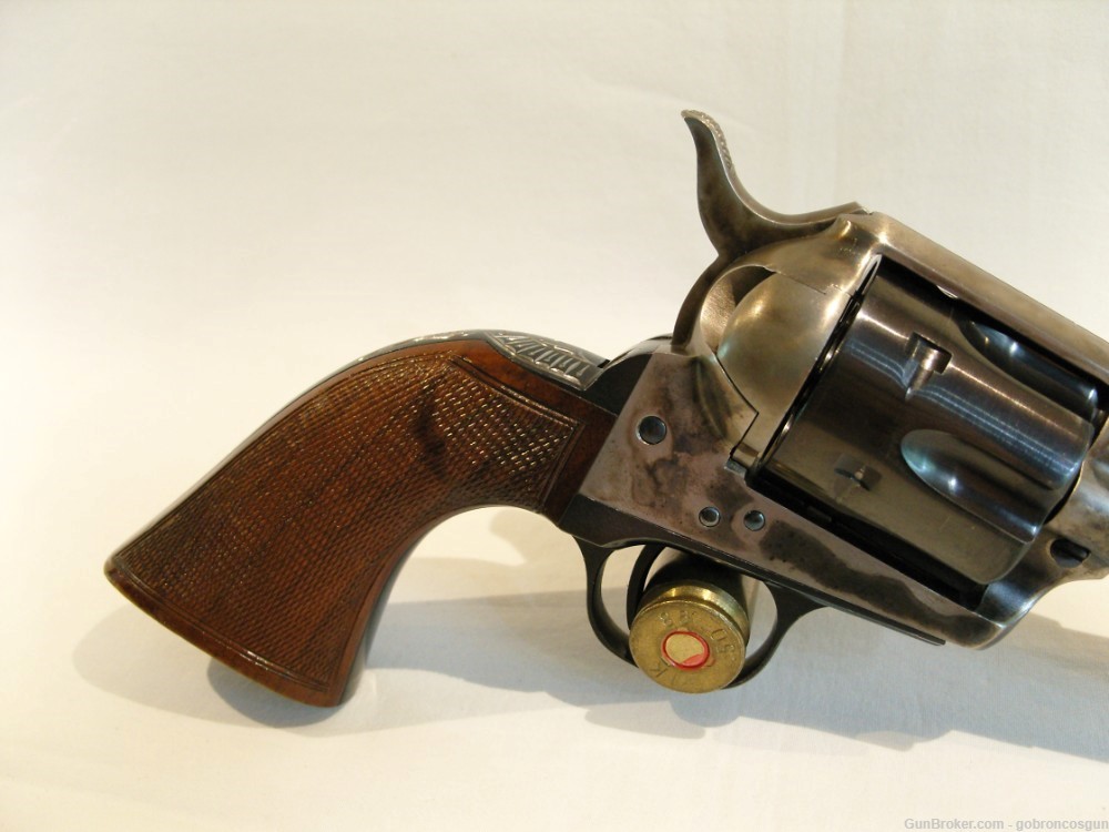 Cimarron / Uberti  "Evil Roy"  Competition S.A.  (.45 Colt)  -  Engraved !-img-4