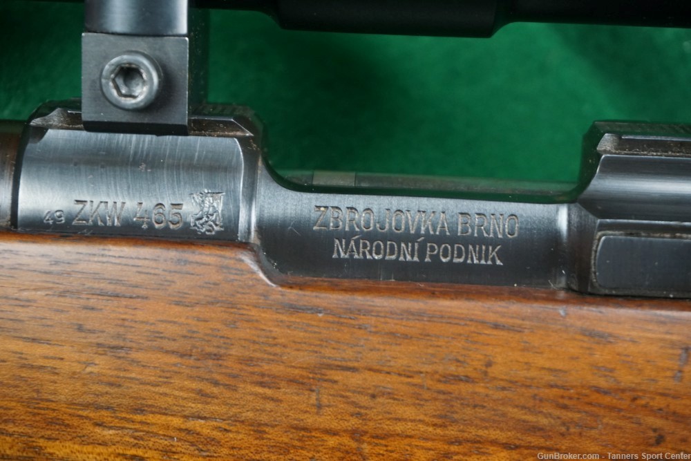 1949 CZ BRNO ZKW465 ZKW 465 22 Hornet 19" Double Set Triggers C&R OK-img-22