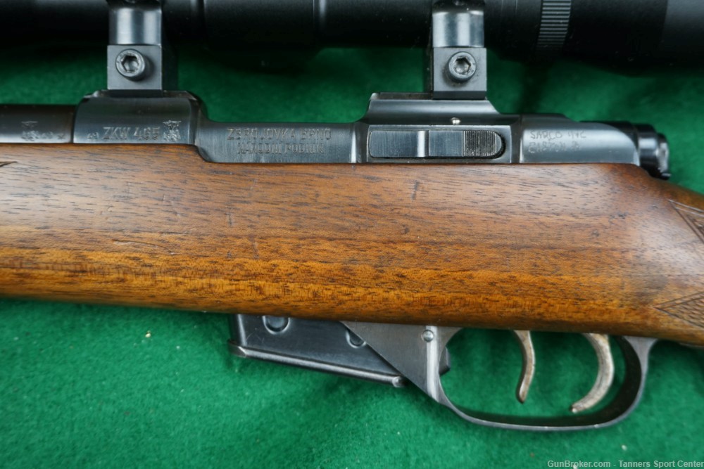 1949 CZ BRNO ZKW465 ZKW 465 22 Hornet 19" Double Set Triggers C&R OK-img-20