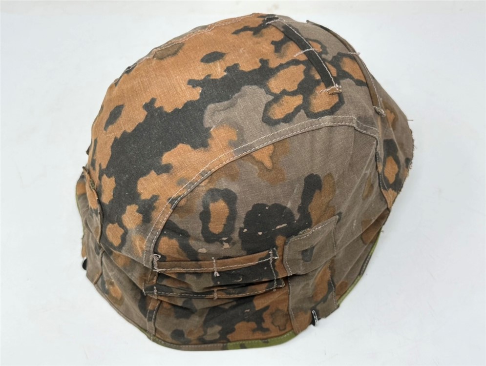 WW2 German SS Camo Helmet Cover WWII uniform -img-4