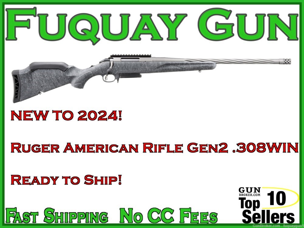 Ruger American Rifle Gen II 308 20" American-Gen 2-img-0