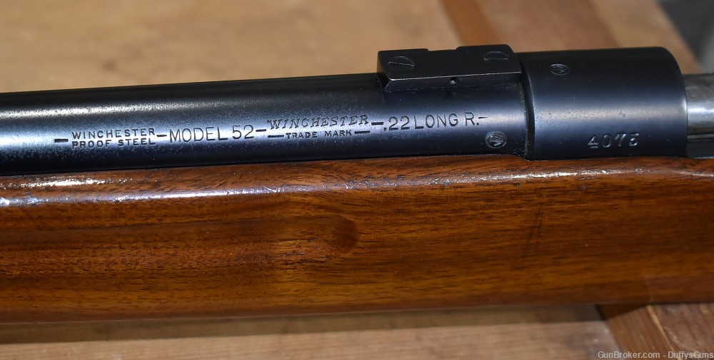 Winchester Model 52 Match Rifle Early Production 1926-img-8