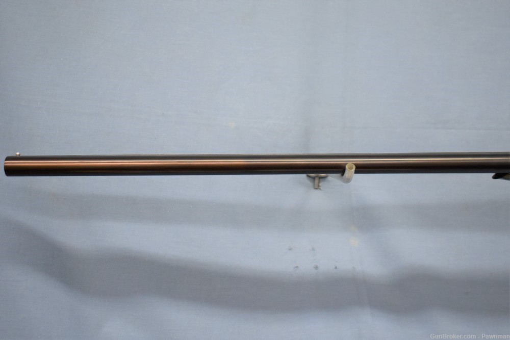 English Mortimer 12G SxS black powder shotgun made 1855-1887-img-7