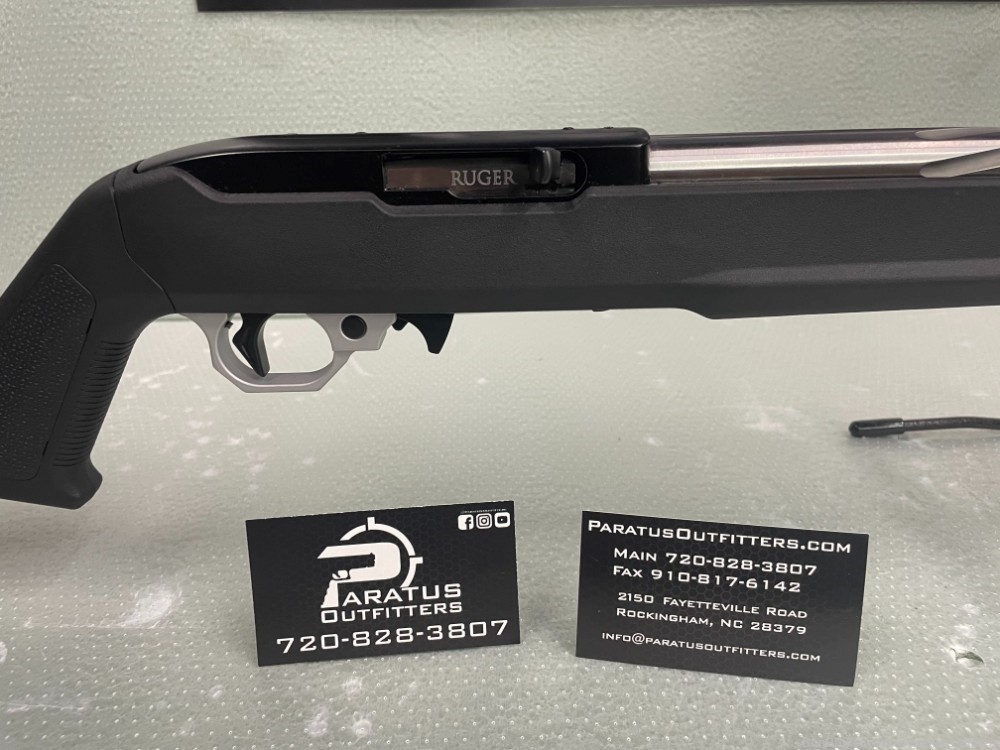 PARATUS CUSTOM RUGER 10/22 W/ MAGPUL STOCK .22 LR 18.5" NEW NO CC FEE-img-2