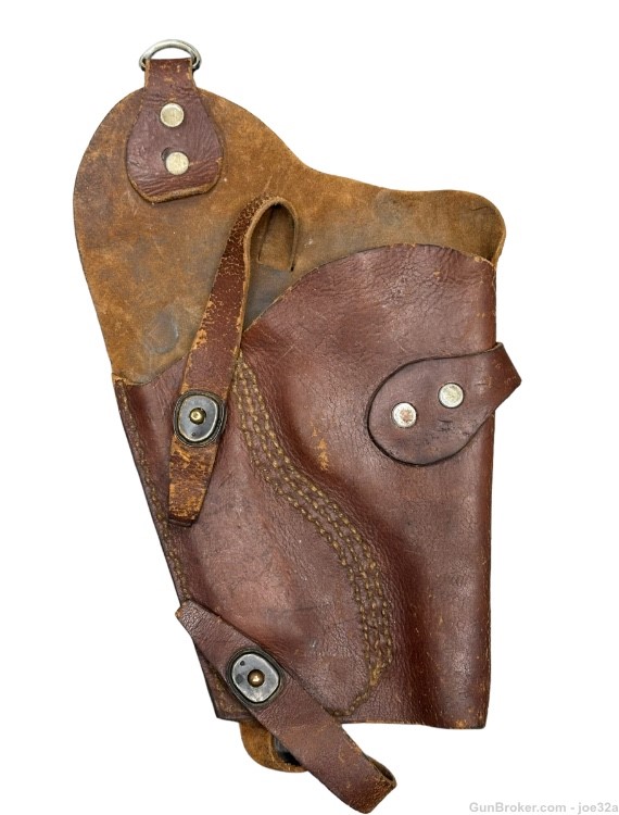 WW2 US Vet Bring Back Leather shoulder art  Holster WWII Trophy uniform-img-7