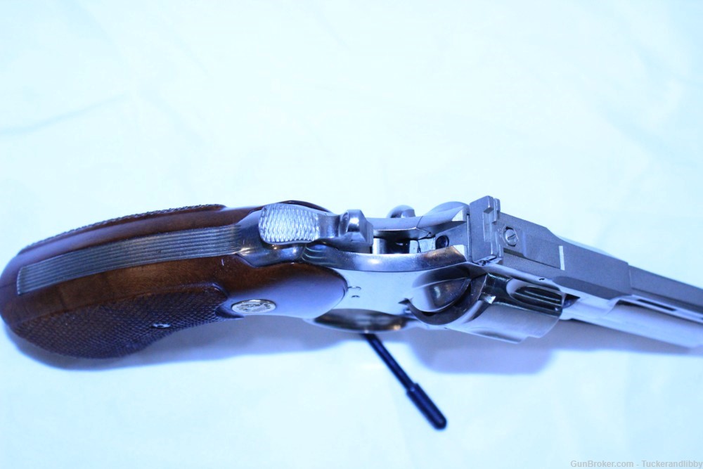 Rare 1970 Colt Python, Nickle Finish, 4" Barrel-img-4