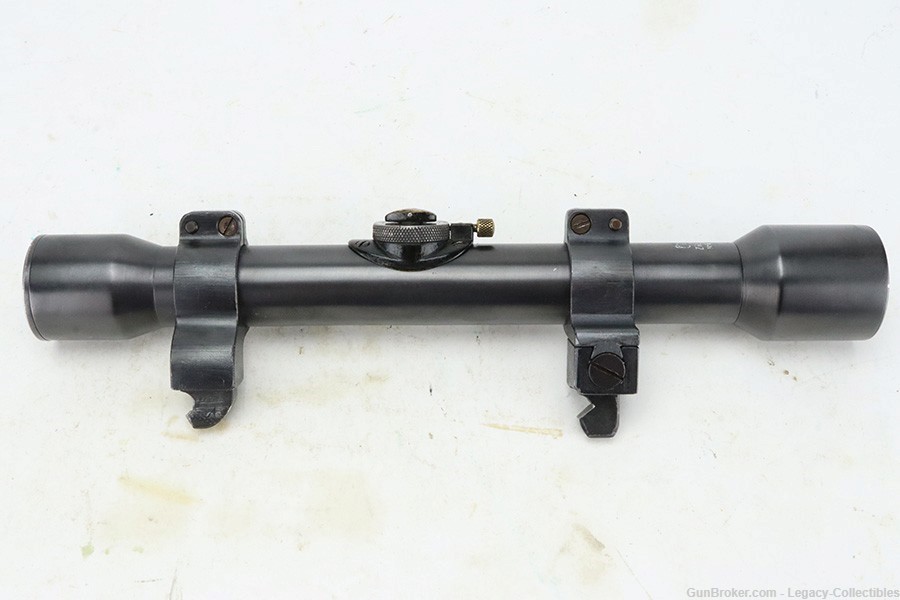 Rare WW2 German Sniper Single Claw Zeiss Scope-img-0
