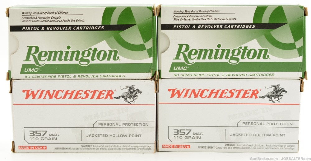 357 Magnum Remington/Winchester 200rnds-img-0