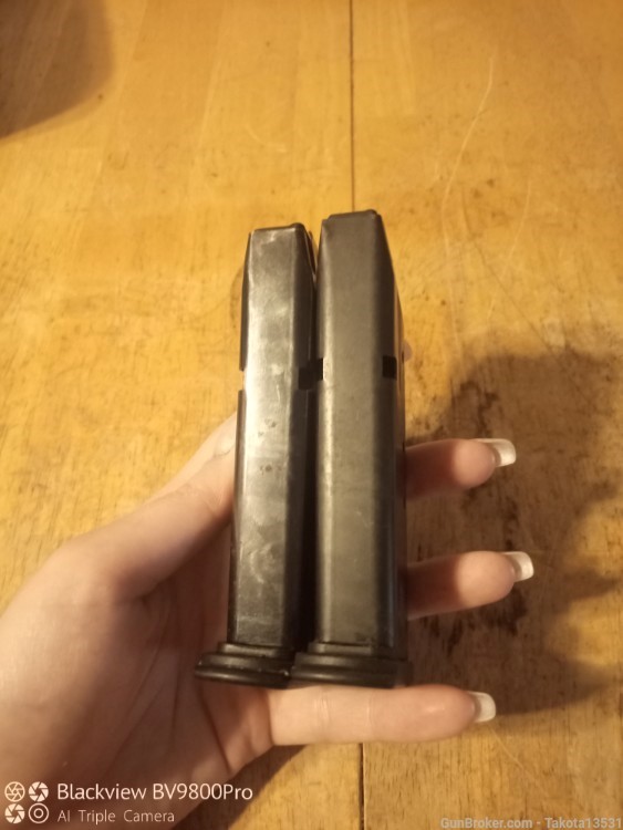 Pair of Factory Colt All-American 2000 15rd 9mm Magazines -img-4