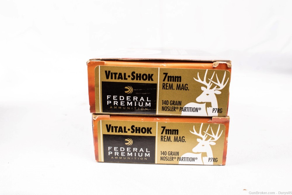 Lot of 6 boxes of 7MM REM MAG( 115-Rounds Various Manufactures) -img-3