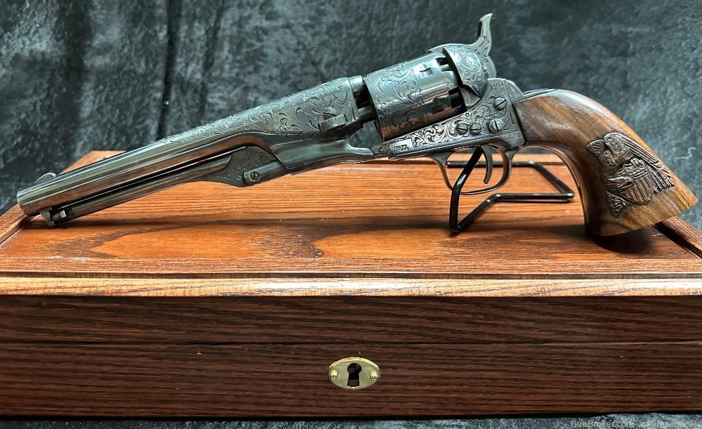 COLT MFG COMPANY, MODEL 1308, 1861 NAVY BLACK POWDER REVOLVER-img-0