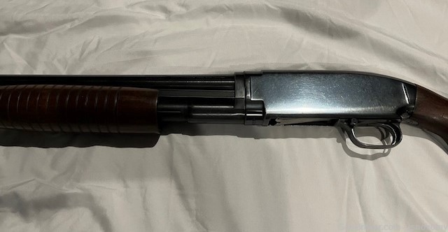 Winchester Model 12 Blued takedown M12 -img-7