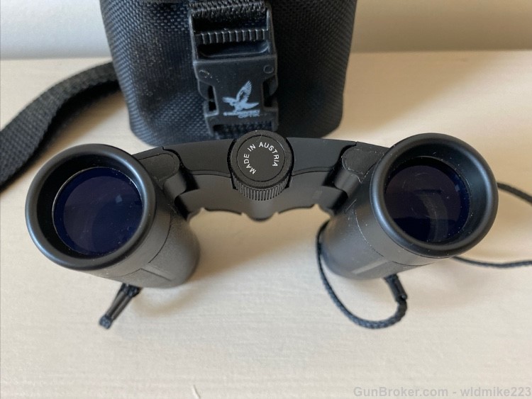 SWAROVSKI HABICHT 8 X 20 B Binocular Austria with Case & Instructions-img-5