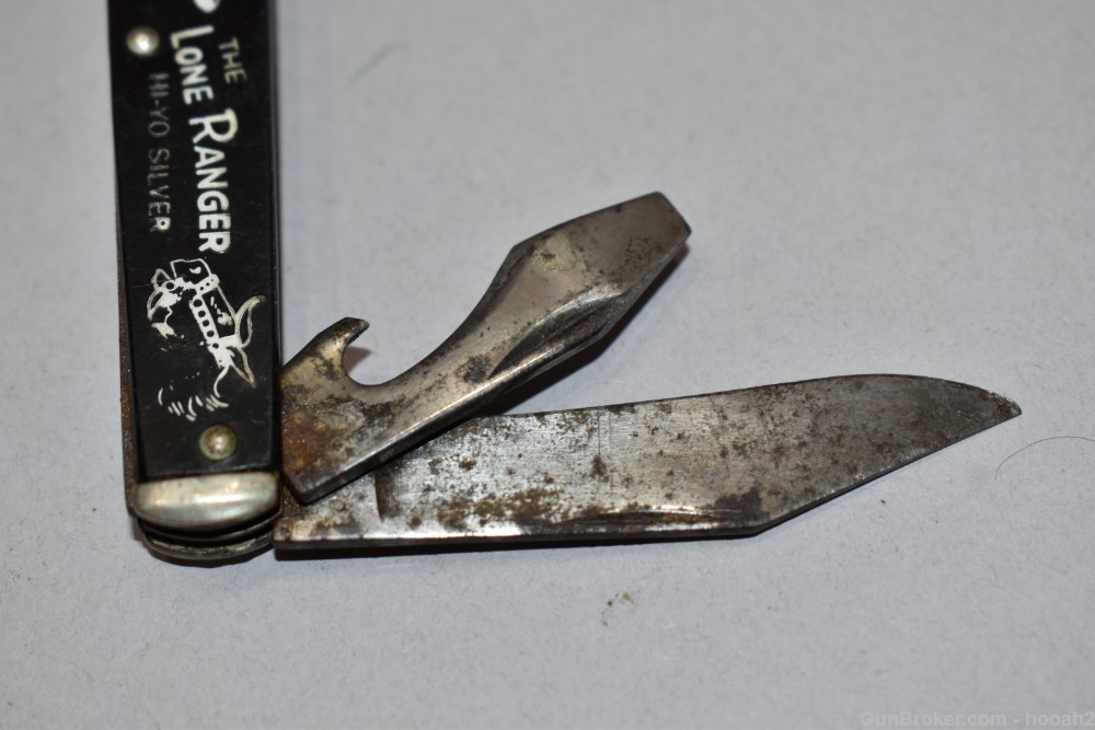 2 Vintage Camillus Camco The Lone Ranger Pocket Knives-img-10