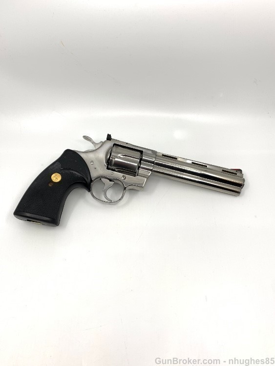 Colt Python 357 Magnum 6'' Polished Stainless 1984 -img-11