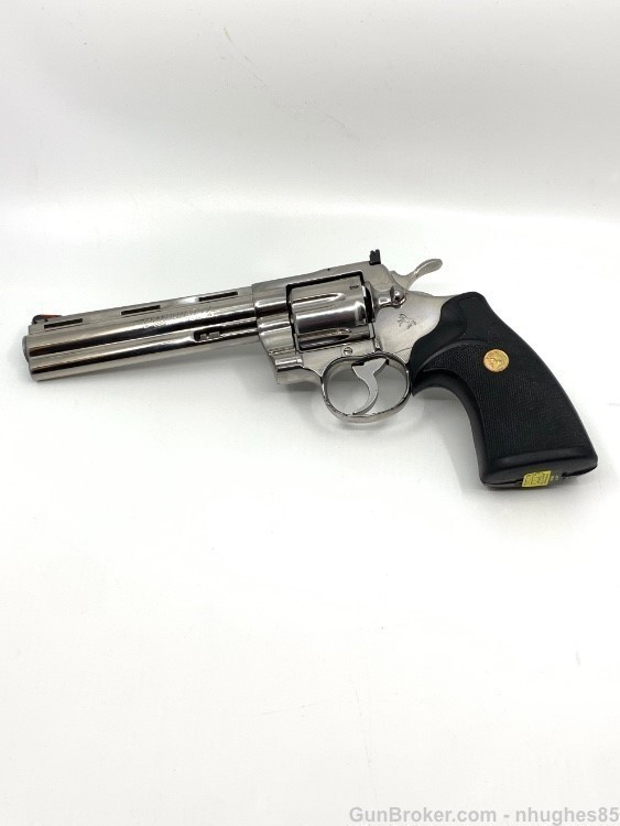 Colt Python 357 Magnum 6'' Polished Stainless 1984 -img-0